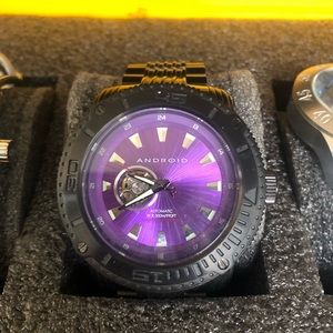 Android Men's Open Heart Automatic